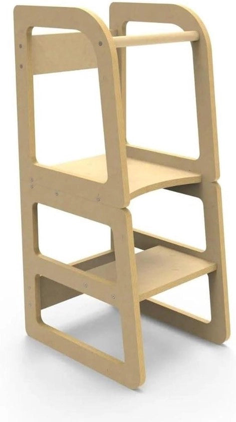 Torrino Montessoriano per bambini - Sedia per bambini comoda - Idea regalo per bambini da 1 a 3 anni - 100% Realizzato in Italia