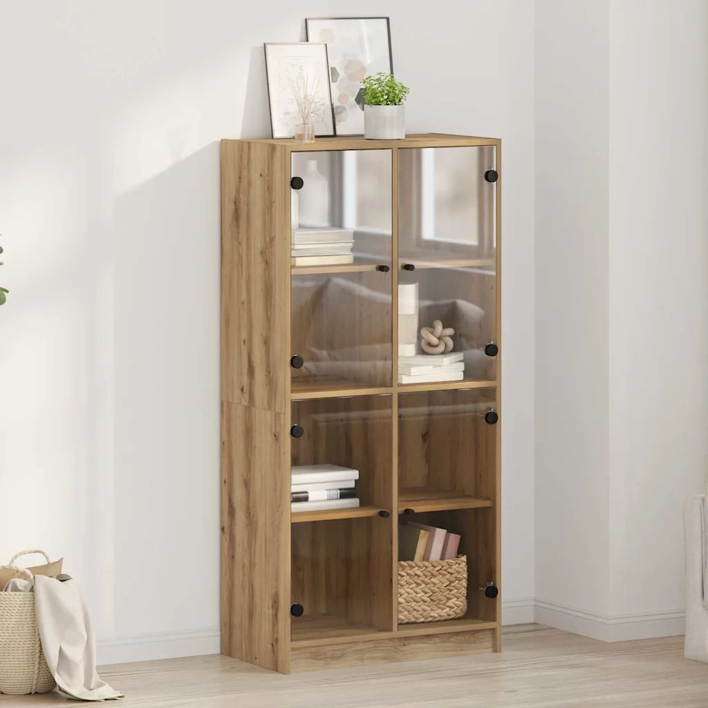 Credenza Rovere artigianale 68 x 37 x 142 cm Legno multistrato