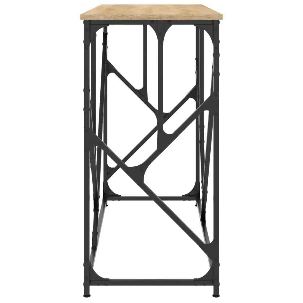 Tavolo Consolle | Tavolo d'Ingresso Rovere Sonoma 100x40x80 cm in Legno Multistrato