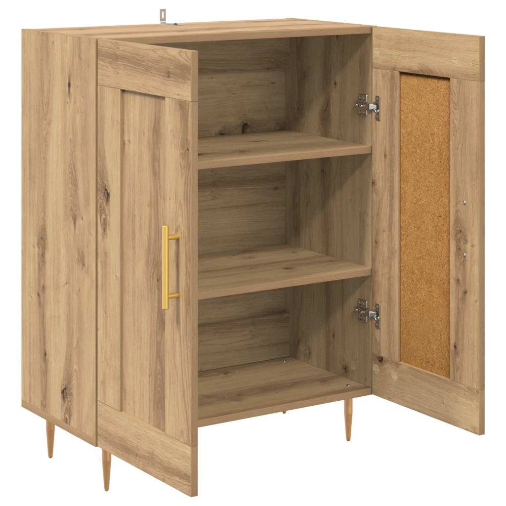 Credenza | Madia | Buffet da pranzo | Armadio da pranzo Rovere artigianale 69,5 x 34 x 90 cm