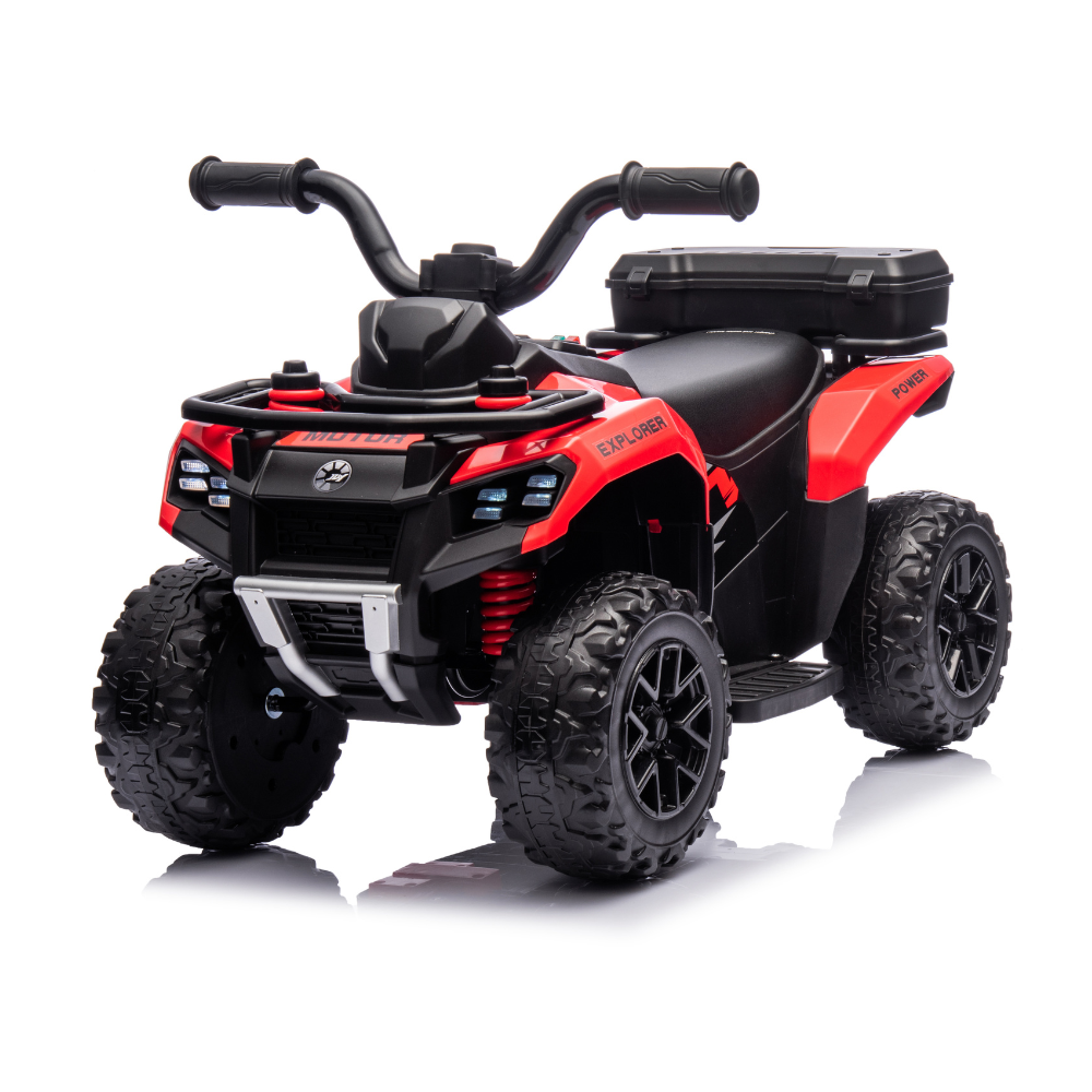 Quad Elettrico Per Bambini  Mini Quad Safari 6V-Rosso