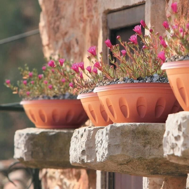 VASO DA GIARDINO ALBA CIOTOLA CON SOTTOVASO 30CM
