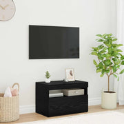 Mobile TV-Credenza per TV-Console TV Rovere Nero 60 x 35 x 40 cm Legno multistrato