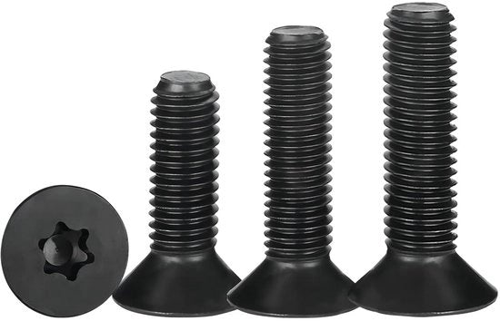 Viti M3 x 20mm - Testa Sottile - Filo Completo - Acciaio di Carbonio - Confezione da 50 - Alta Resistenza e Durata - Viti