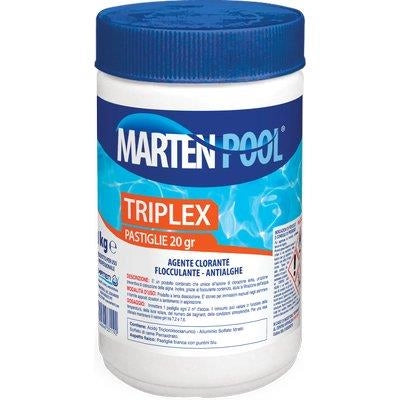 MULTIAZIONE X PISCINA PASTIGLIE MARTEN - KG 1=50XGR 20- 3 pezzi