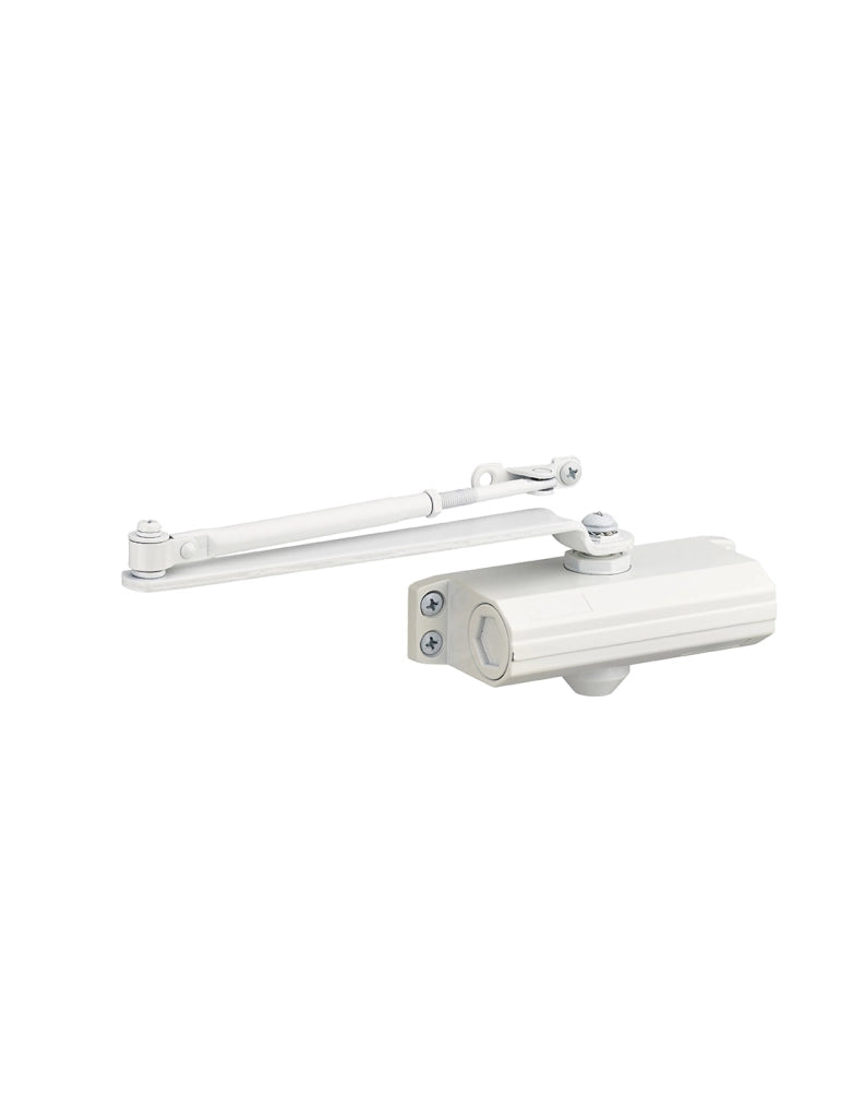 Chiudiporta idraulico reversibile, forza 3, bianco – THIRARD