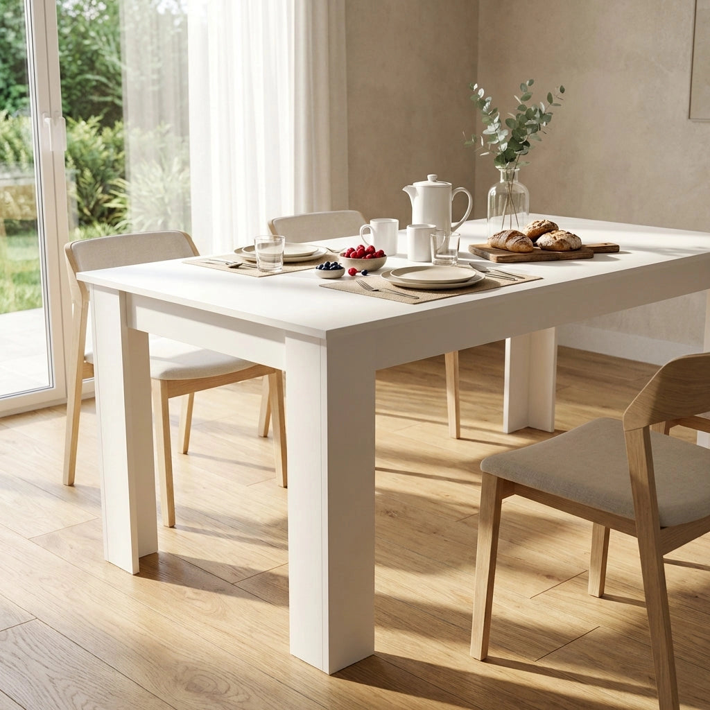 Tavolo da Pranzo in Legno Composito cm 140x80 - HENRY