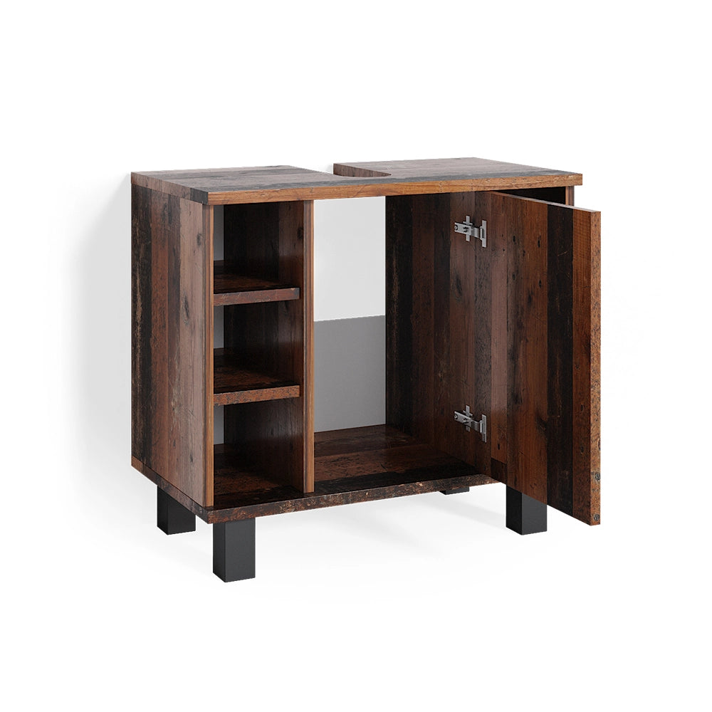 Mobile sottolavabo per bagno Fynn Legno antico 60 x 54 cm Vicco