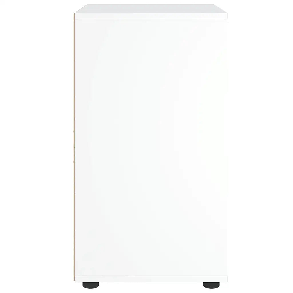 Credenza VISNES Bianca 60x40x73 cm in Legno Multistrato 4108284