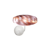 Applique Moderna Flat Polilux ® Pink Metal E Metallo 1 Luce E14