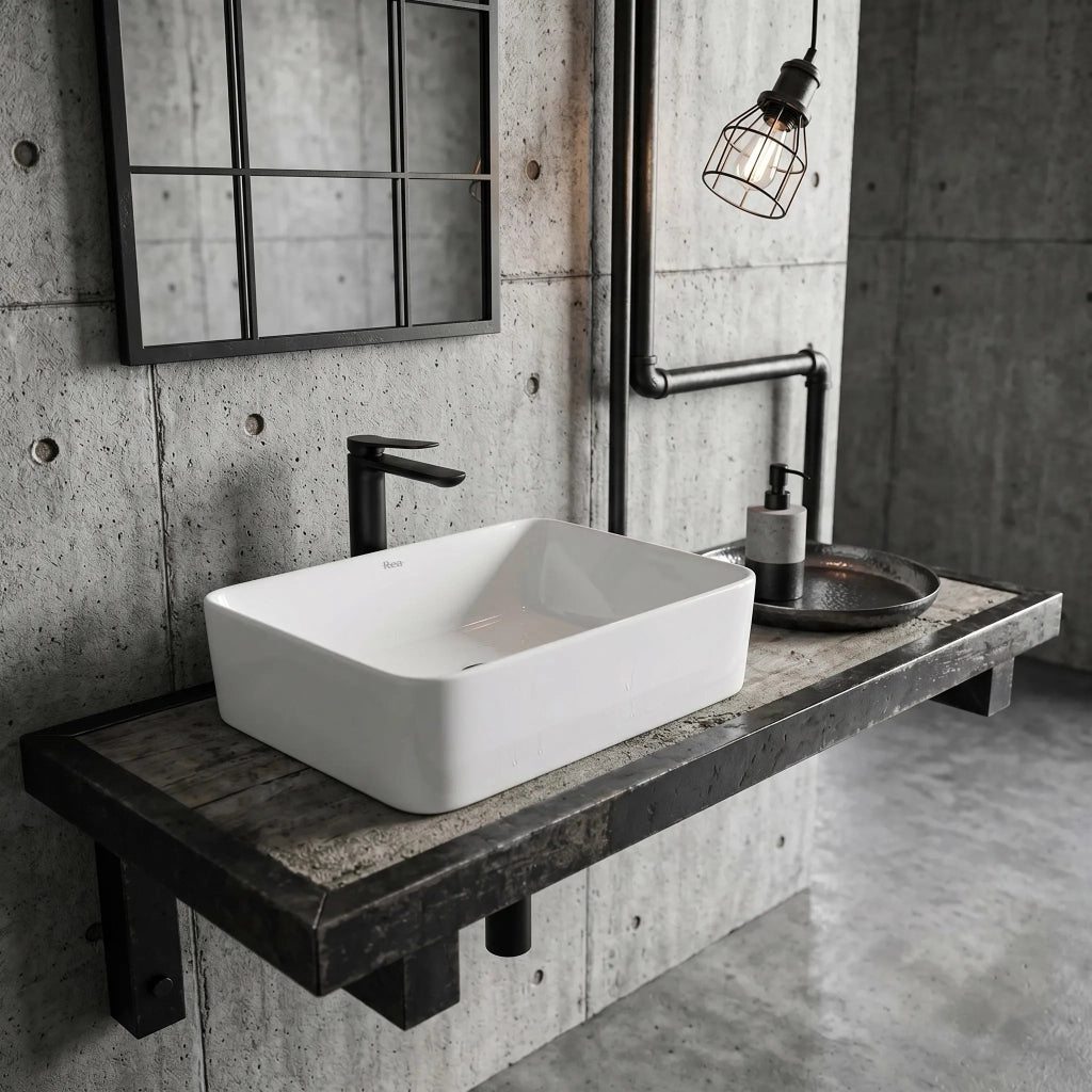 Lavabo Da Appoggio Rea Anita N 48