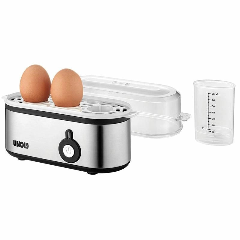 Unold 38610 Pentolino per uova 3 uovo/uova 210 W Acciaio inox
