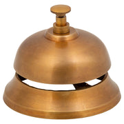 Campana in metallo dorato d10