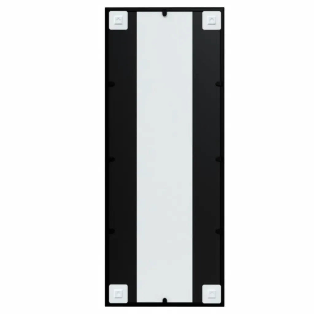 Specchi a Parete 2 pz Neri 100x40 cm in Metallo 3189034