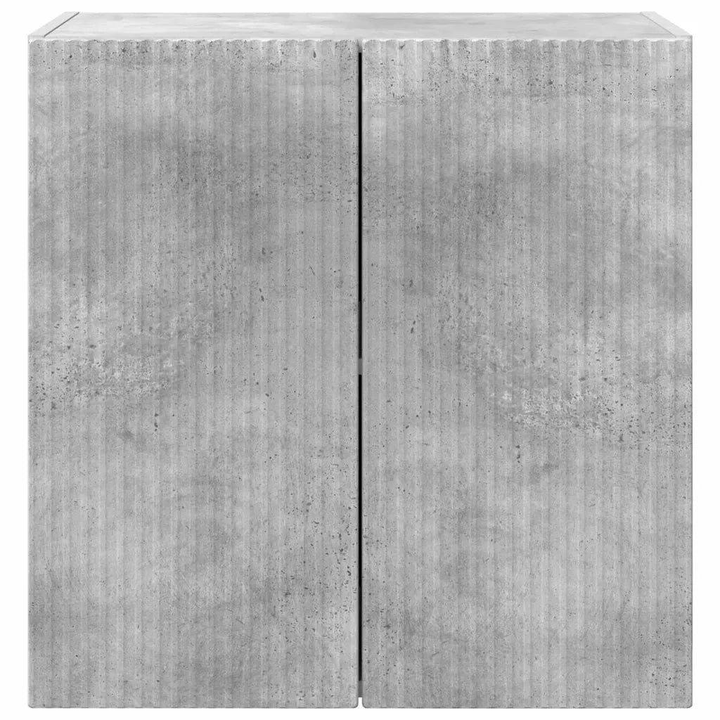 Mobile TV da parete Grigio cemento 59,5 x 31 x 60 cm 892352