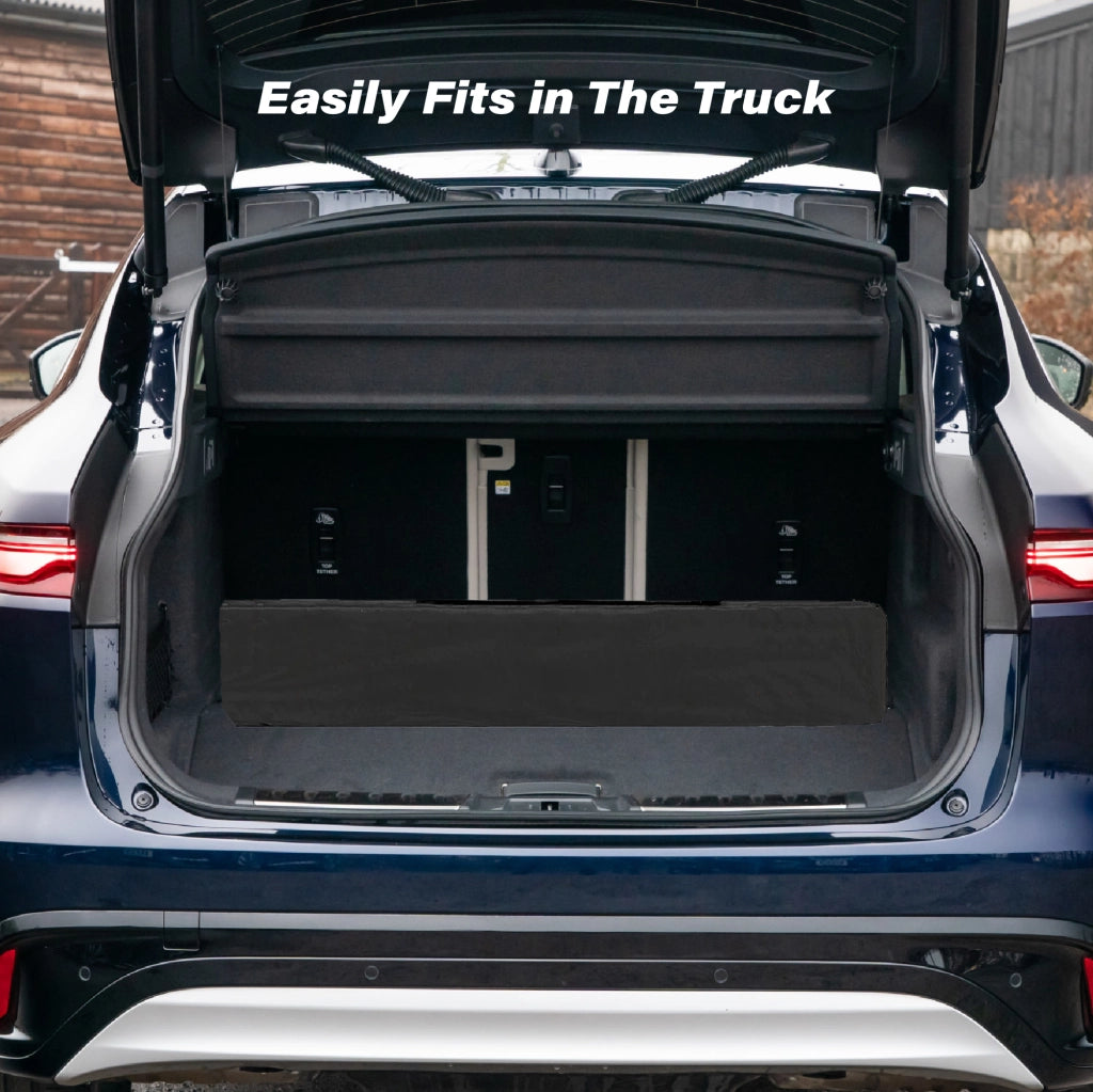 GAZEBO PIEGHEVOLE 3 x 3 m Nero con 4 pareti laterali e 4 sacchi di sabbia