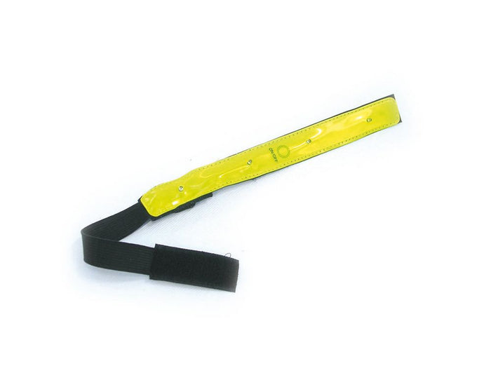 Banda di sicurezza catarifrangente con LED per bicicicletta