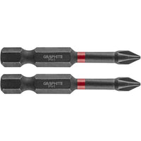 Topex 56h518 inserti ad impatto o ph1 x 50 mm, 2 pz ds