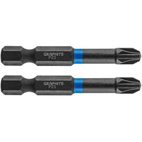 Topex 56h523 inserti ad impatto o pz3 x 50 mm, 2 pz ds