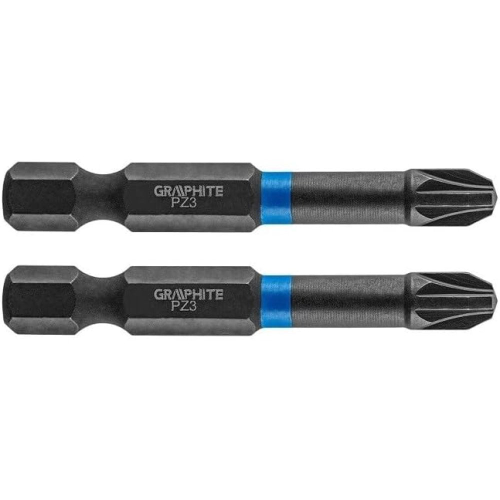 Topex 56h523 inserti ad impatto o pz3 x 50 mm, 2 pz ds