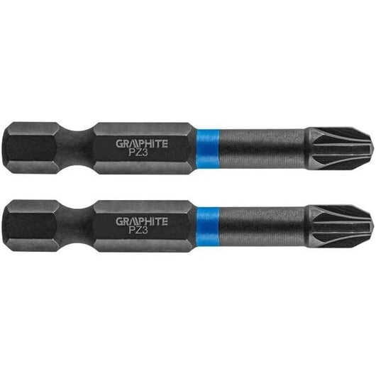 Topex 56h523 inserti ad impatto o pz3 x 50 mm, 2 pz ds