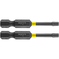 Topex 56h524 inserti ad impatto o tx15 x 50 mm, 2 pz