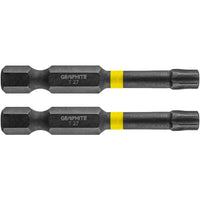 Topex 56h527 inserti ad impatto o tx27 x 50 mm, 2 pz ds