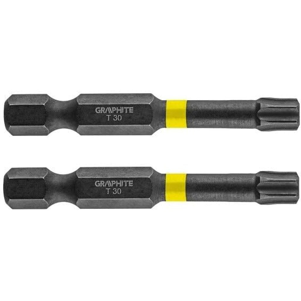 Topex 56h528 inserti ad impatto o tx30 x 50 mm, 2 pz