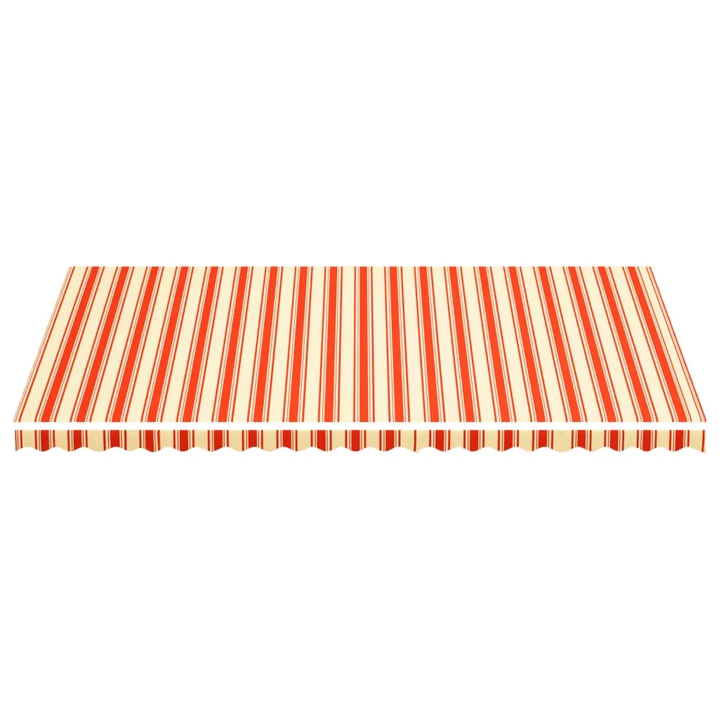 Tessuto di Ricambio per Tenda da Sole Giallo e Arancio 6x3,5 m cod mxl 18863