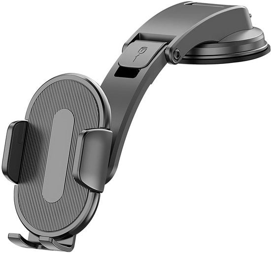 Supporto per smartphone universale per cruscotto - 360 gradi girevole - presa antislip - materiale ABS - lunghezza 11,5 cm - supporto per telefono per auto