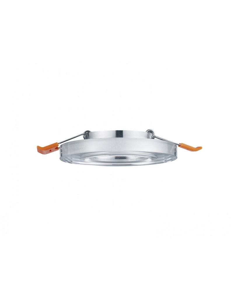 Faretto da Incasso Rotondo Kristallglas Pirin GU10 Cromo Trio Lighting