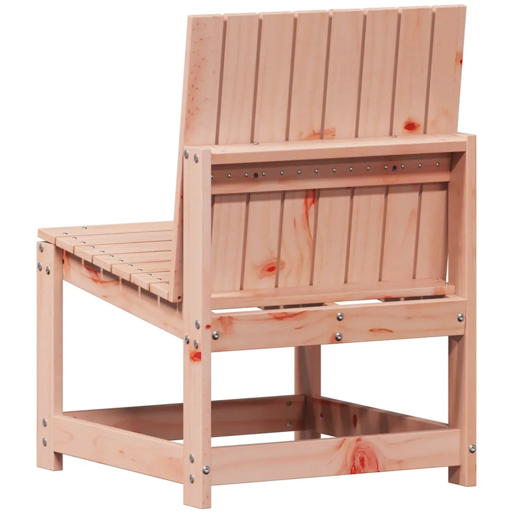 Sedia da patio-Sedia da Giardino 50,5x55x77 cm in Legno Massello di Douglas