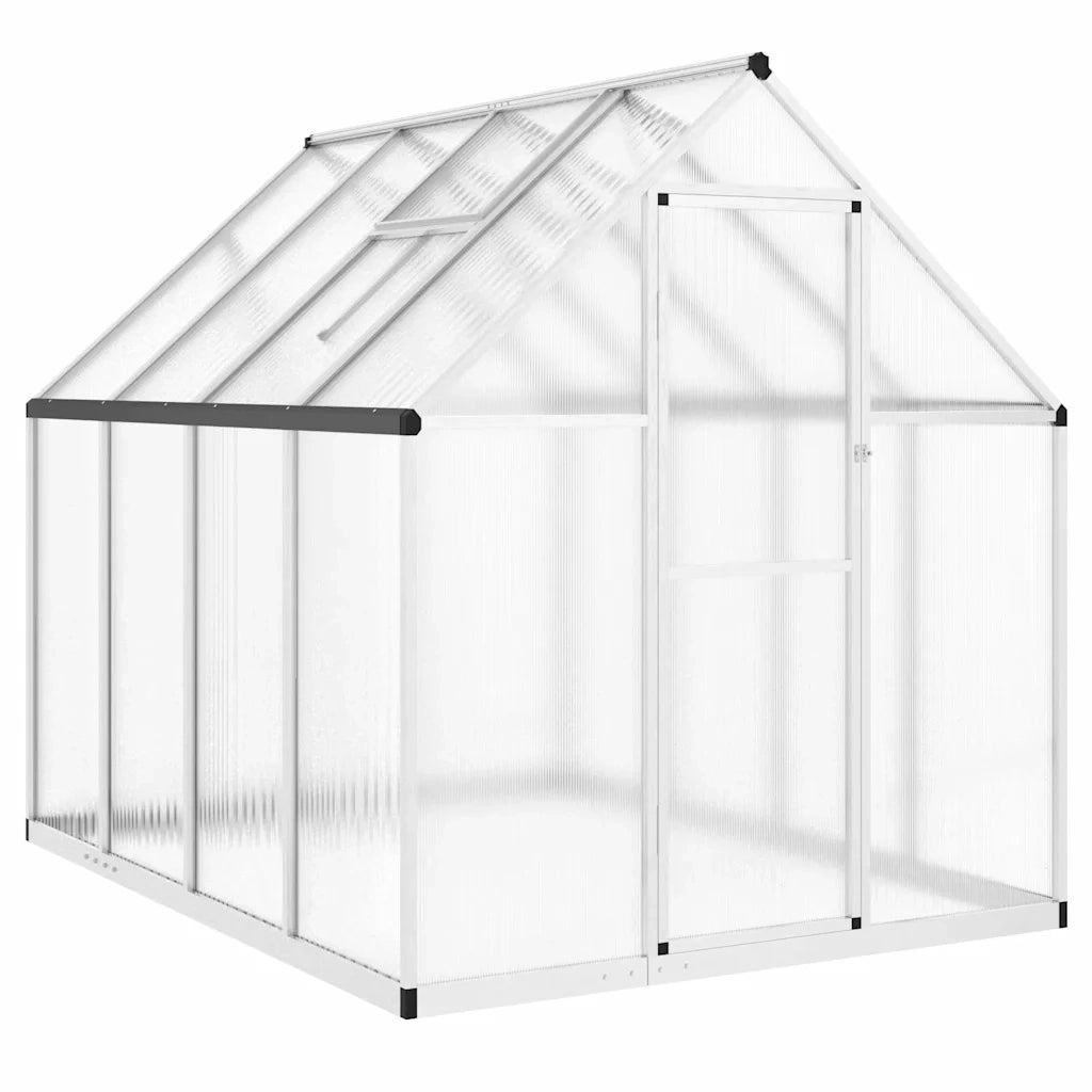 Telaio Serra con Base Argento 224x169x195 cm in Alluminio
