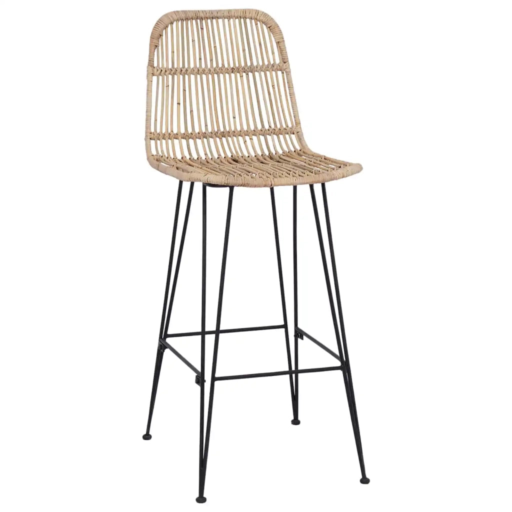 Sgabello da bar 2 pcs Naturale 44 x 55 x 109 cm 42033210