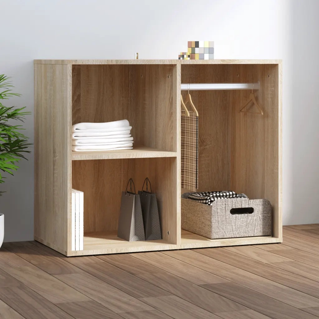 Armadietto Cosmetici Rovere Sonoma 80x40x65cm Legno Multistrato CFW8687686