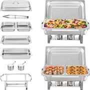 Buffet warmer in rame - Scaldabuffet - Scaldabordi - Buffet - RVS - 5W, 230V, 1000W, 60min