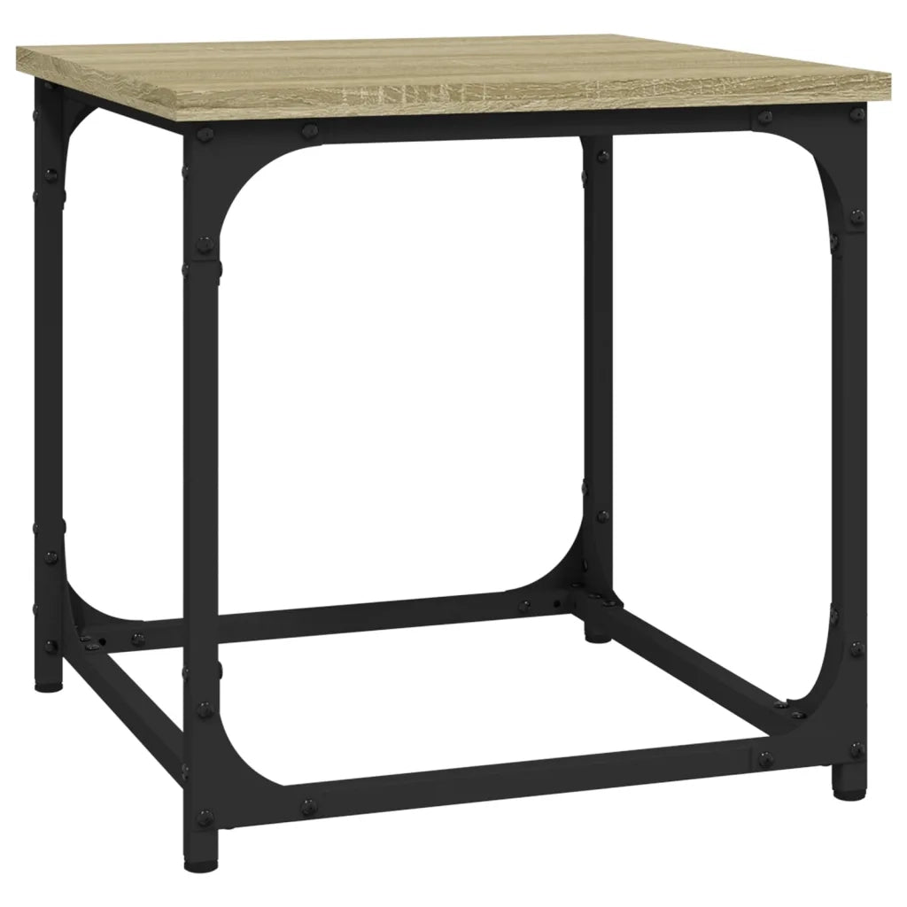 Tavolino Rovere Sonoma 40x40x40 cm in Legno Multistrato 823288