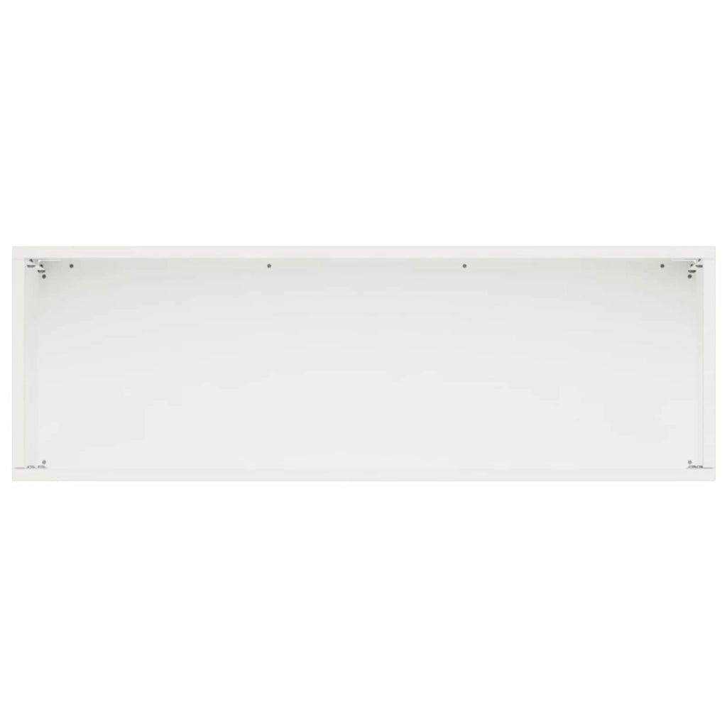 Vaso da giardino 2 pz Bianco 40 x 20 x 20 cm 8005137