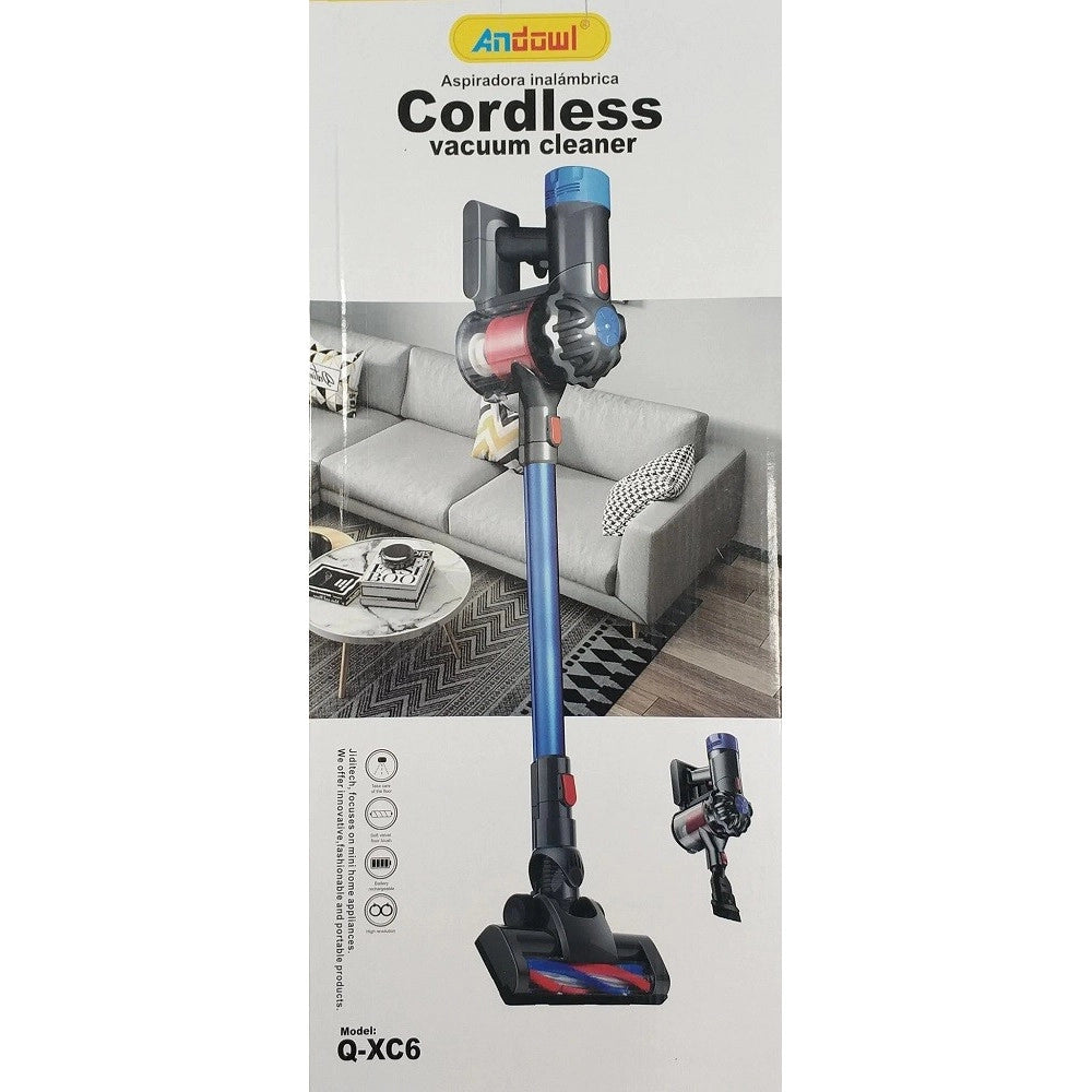 Trade Shop - Aspirapolvere Briciole Scopa Elettrica 2in1 Senza Fili Q-xc6 Tecnologia Ciclonica -