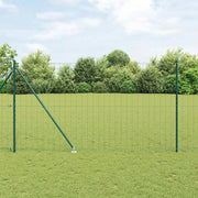 Recinzione con Posto Verde 1,5 x 10 m Acciaio