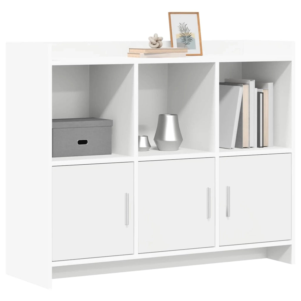 Credenza Bianco 98,5 x 33 x 80 cm Legno ingegnerizzato 8011139