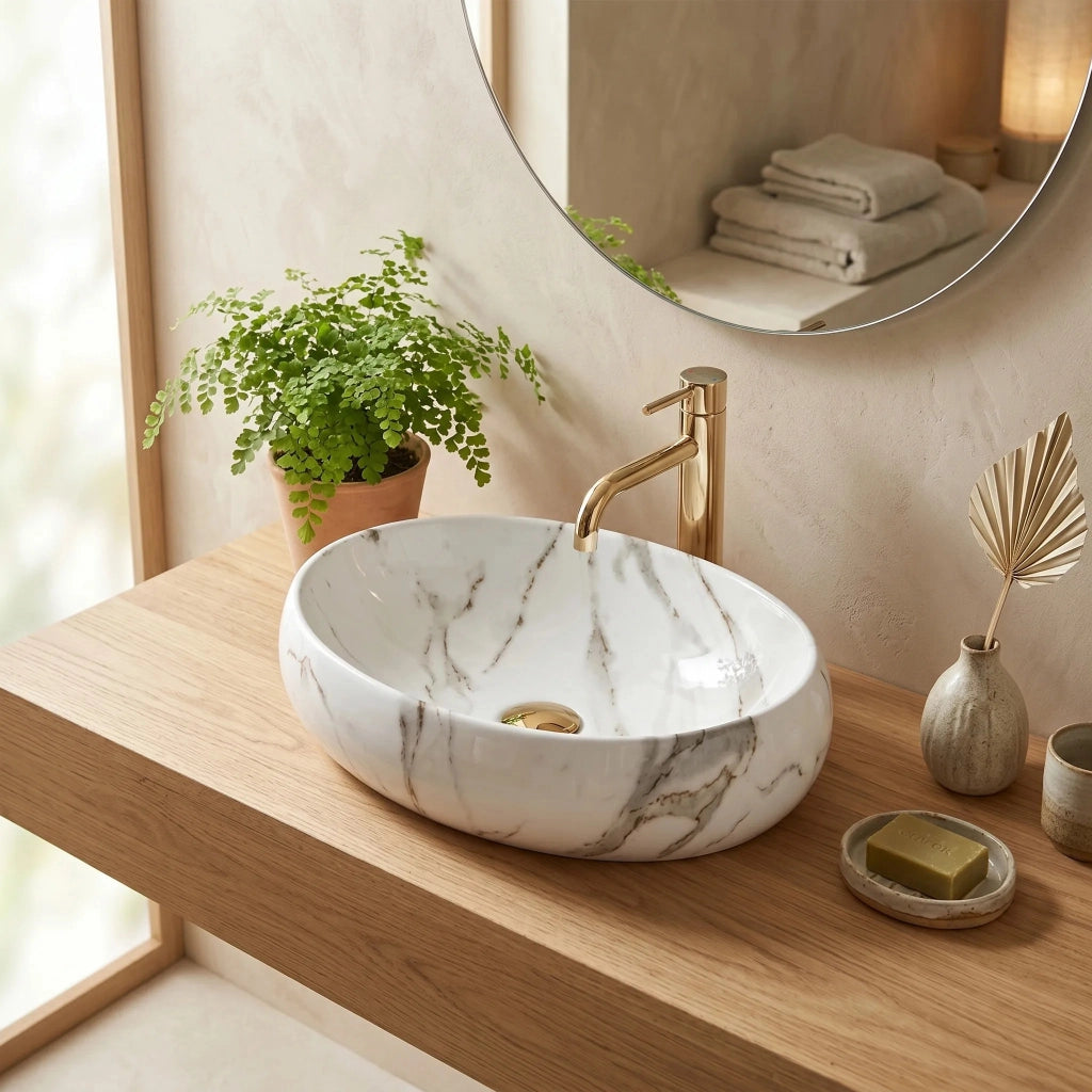 Lavabo Da Appoggio Rea Linda Lava