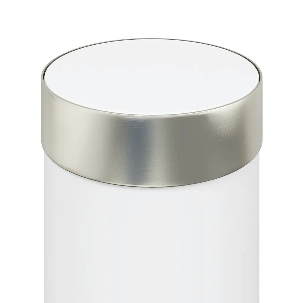 Lampada a paletto con presa elettrica 110 cm Acciaio Inox IP44 4006015