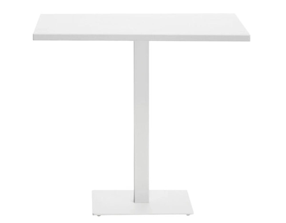 Piano in alluminio Greenwood 80x80 Colore: Bianco, Materiale: Alluminio