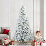 Albero di Natale Artificiale con Rami Pieghevoli Bianco 240 cm 3397513