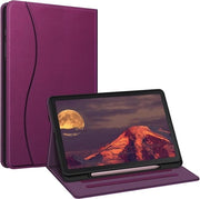 Porta Documenti a Multi Angoli con Tasca per Tablet Samsung Galaxy Tab S6 Lite 10.4 Pollici 2020 - Blu