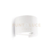 GES875C- APPLIQUE IN ALLUMINIO E VETRO COLORE BIANCO LED 3000K 1190LM 2X10W BIEMISSIONE 14CM