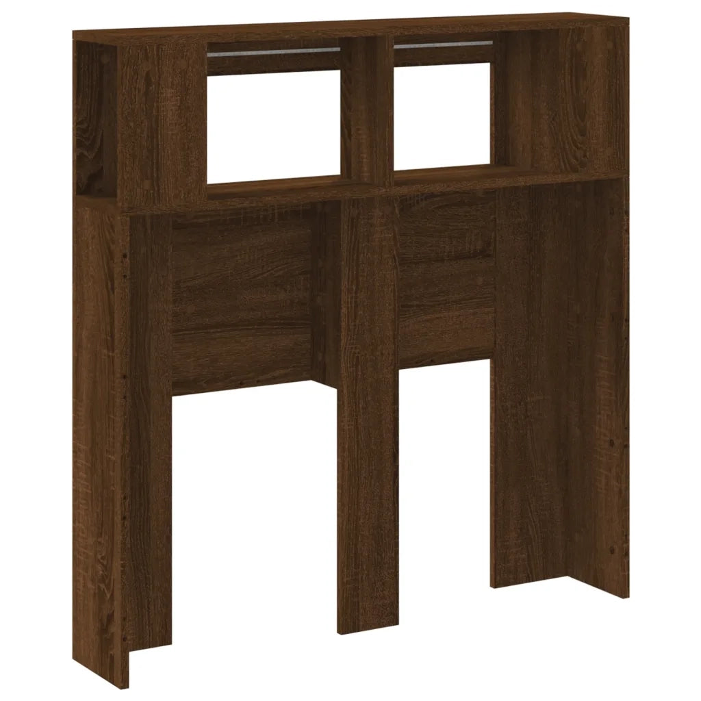 Testiera | Testata LED Rovere Marrone 100x18,5x103,5 cm Legno Multistrato
