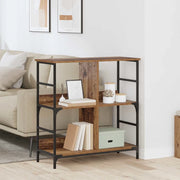 Libreria-Scaffale per Libri-Mobile di Stoccaggio Legno vecchio 78.5 x 33 x 82 cm Legno multistrato