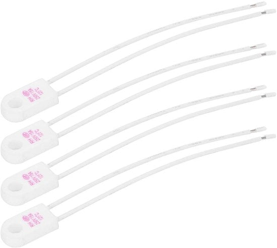 Sicurezza di Surroga Termica - 125°C - Protezione contro Surroga - 4 Pezzi - Ceramico - Sicuro e Pratico - Adatto per Zecchini Elettrici